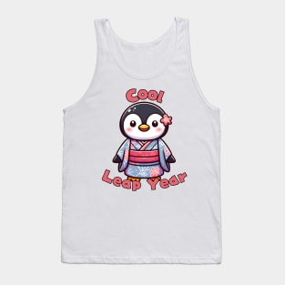 Leap year penguin Tank Top